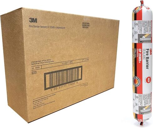 3M(TM) مانع تسرب حاجز الحريق CP 25WB+، 20 أونصة سائلة. أونصة، سجق، 10/علبة in Kuwait