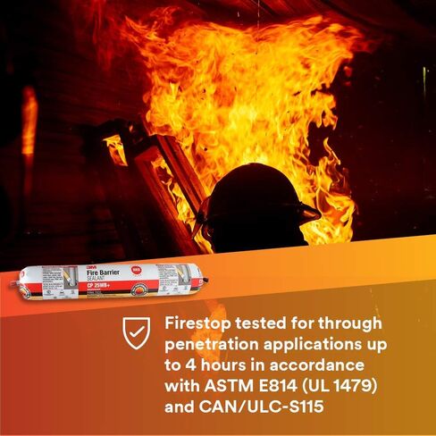 3M(TM) مانع تسرب حاجز الحريق CP 25WB+، 20 أونصة سائلة. أونصة، سجق، 10/علبة in Kuwait