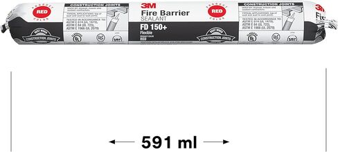3M Fire Barrier Sealant FD 150+، أحمر، خرطوشة 10.1 أونصة سائلة in Saudi Arabia