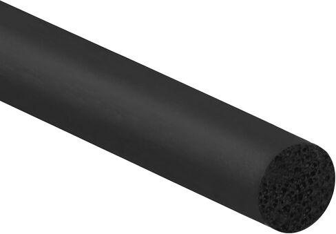 PATIKIL 5/16 Inch x 65.6 Feet Backer Rod, Foam Rope Caulk Crack Joint Filler Roll Seal Weather Strip for Home Construction, Black in Saudi Arabia