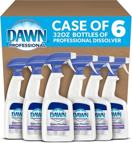 Dawn Professional Power Dissolver Spray, Bulk Degreaser Spray for Pots, Pans, Dishes, Stoves, Ovens and Grills in Commercial Restaurant Kitchens, 32 Fl Oz (Pack of 6) in Kuwait