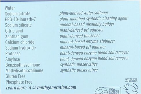جل غسالة الأطباق الأوتوماتيكي فري آند كلير من الجيل السابع، 42 أونصة - 6 في كل علبة. in Kuwait