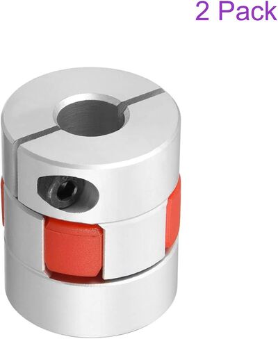 DMiotech 2 Pack 11mm to 11mm Flexible Shaft Coupling 30mmx35mm Aluminium Alloy Motor Connector Coupler for 3D Printer CNC Machine and Servo Stepper Motor in Saudi Arabia