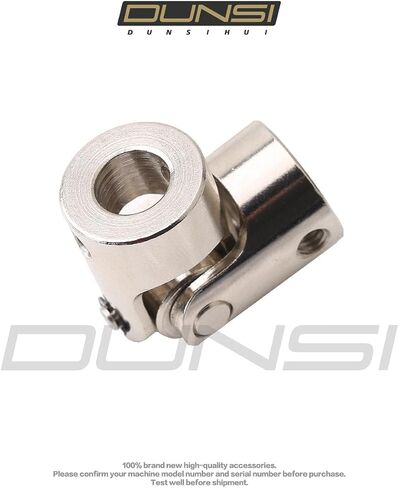 2Pcs Universal Motor Joint Shaft Coupling with Screws (Joint Shaft Coupling, 8mm to 10mm) in Saudi Arabia