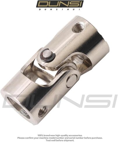 2Pcs Universal Motor Joint Shaft Coupling with Screws (Joint Shaft Coupling, 8mm to 10mm) in Saudi Arabia
