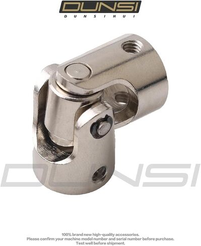 2Pcs Universal Motor Joint Shaft Coupling with Screws (Joint Shaft Coupling, 8mm to 10mm) in Saudi Arabia