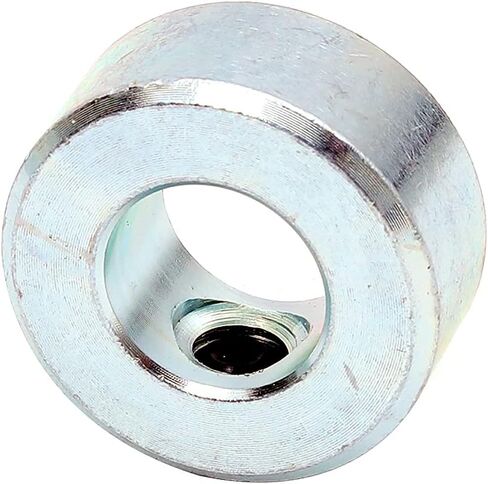 FKG 1/2" Bore Zinc Plated Shaft Collars Solid Steel Set Screws, Set of 4 in Kuwait