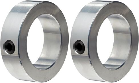 C-200 Zinc Plated Steel Set Screw Collar, 2" Bore Size, 3" Outside Diameter, 1/2"-13 x 1/2" Set Screw in Saudi Arabia