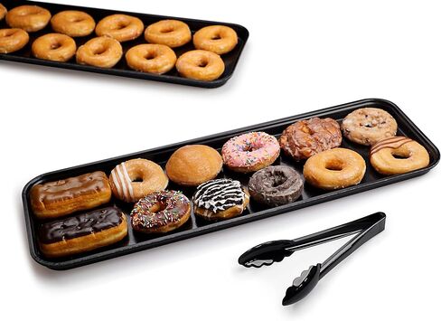 Carlisle FoodService Products 269FMT309 Food Service Display Tray, 9" x 26", Black (Pack of 12) in Saudi Arabia