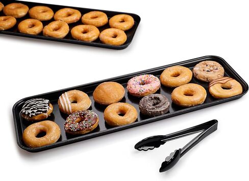 Carlisle FoodService Products 269FMT309 Food Service Display Tray, 9" x 26", Black (Pack of 12) in Saudi Arabia