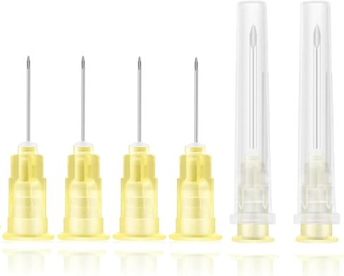 100Pcs 18Ga 1 Inch Needle Luer Lock Industrial Accessories, Individual Package Lab Tools for Measuring, Refilling Inks, Plant and Industry in Saudi Arabia