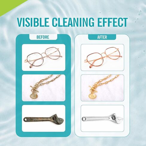 منظفات بالموجات فوق الصوتية 2 لتر آلة تنظيف المجوهرات بالموجات فوق الصوتية مع مؤقت وسخان، 40 كيلو هرتز، منظفات بالموجات فوق الصوتية معمل احترافي من الفولاذ المقاوم للصدأ لأجزاء النظارات وتنظيف الساعات in Kuwait