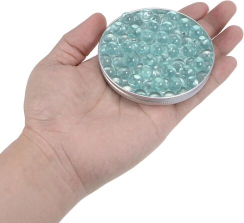 250pcs Glass Ball Boiling Stones 9mm Soda Lime Glass Beads for Bottle Shaking Mixing, Clear in Saudi Arabia