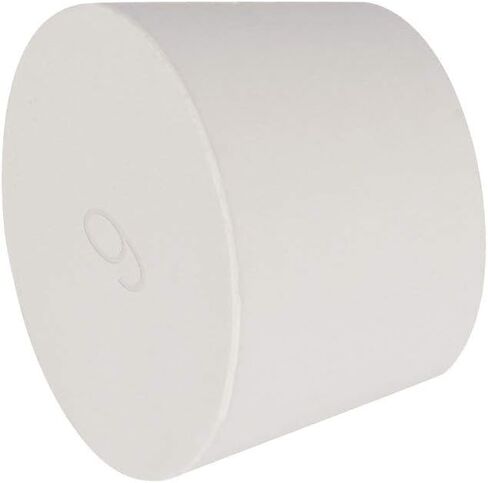 5PK 8# Solid Rubber Stoppers - Size: 1.30" Bottle, 1.61" Top, 1.22" Length - White Tapered Lab Seal Rubber Stoppers in Saudi Arabia