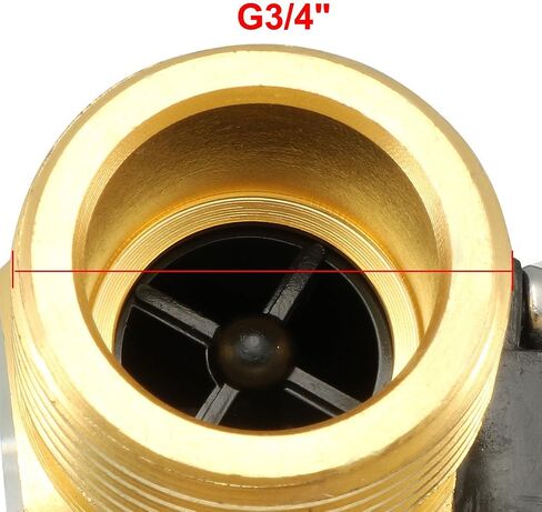 Uxcell G3/4 "قاعة تأثير مفتاح مستشعر تدفق المياه السائلة مقياس الجريان عداد تيار مستمر 5 فولت 2-45L/دقيقة SEN-HZ43WB in Saudi Arabia