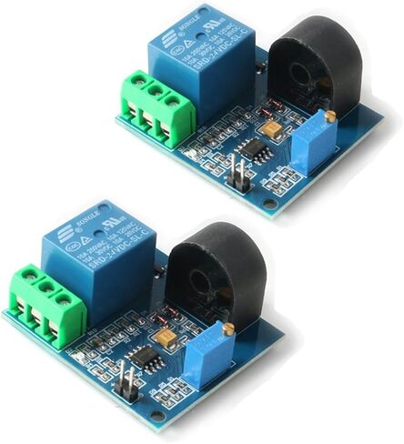 HiLetgo 2pcs 5A AC Current Sensor Current Detection Sensor Relay 5V AC Current Relay Module AC Sensor AC Current Relay Switch with Over Current Protection in Saudi Arabia