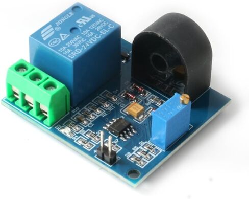 HiLetgo 2pcs 5A AC Current Sensor Current Detection Sensor Relay 5V AC Current Relay Module AC Sensor AC Current Relay Switch with Over Current Protection in Saudi Arabia