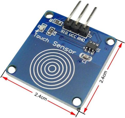 TTP223B Capacitive Touch Switch Module Touch Sensor Switch Digital Capacitive Touch Sensor Switch DC 2~5.5V 10pcs in Kuwait