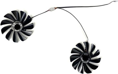 التبريد 95 مم 4PIN CF1010U12S DC12V RX5700XT GPU مروحة متوافقة مع RX 5700 Double Duter in Kuwait