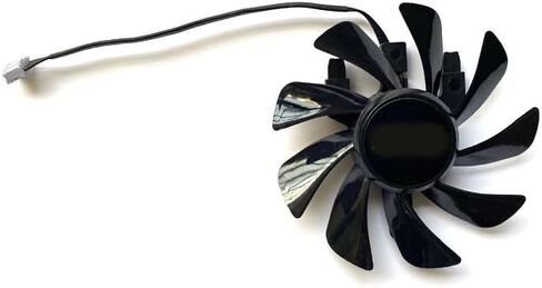 مروحة التبريد 85 مم 4Pin T129215SU متوافقة مع بطاقة الرسومات RX5600XT MINI-ITX 6GBD6-2DH T129215SU in Kuwait