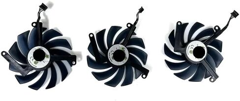 Cooling 85MM 4PIN CF-12915S RTX3060 RTX3070 GPU Fan Compatible with RTX 3060 3060TI 3070 3070TI Ichill X3 Graphics Cooler Fan in Saudi Arabia