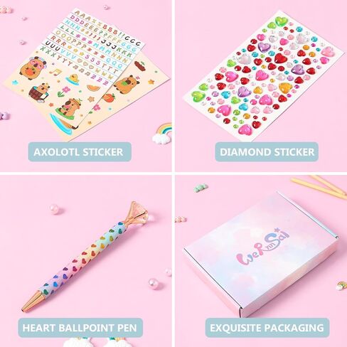WERNNSAI Unicorn Diary with Lock, Gift for 6 7 8-12 Years Old, Plush Secret Diary Journal Kit for Travel Notebook Notepad Birthday Christmas Gift in Kuwait