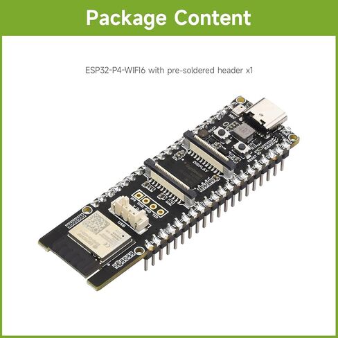 Waveshare ESP32-P4-WIFI6 High-Performance Development Board, Based On ESP32-P4 and ESP32-C6, Supports Wi-Fi 6 and Bluetooth 5/BLE, with Pre-soldered Headers in Saudi Arabia