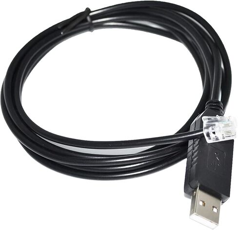 رقاقة RS232 USB إلى RJ9 RJ11 4P4C الاتصالات التسلسلية 017620 كابل تصحيح التكوين للشبكات الصناعية (5M ، PL2303GT ChIP) in Saudi Arabia