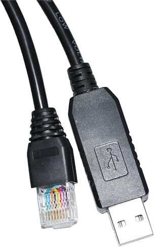 FT232RL CHIP USB to RJ45 RS232/RS485 Converter Serial Communication Cable for Series Power Supply to PC(5m,RS232 Signal) in Saudi Arabia