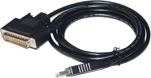 FT232RL رقاقة USB إلى D-SUB DB25 ذكر RS232 كبل الاتصال التسلسلي لمكبر صوت استرداد الإشارة إلى الكمبيوتر الشخصي (1.8 م) in Saudi Arabia