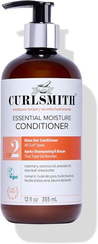 CURLSMITH - Essential Moisture Conditioner, Lightweight Frizz Control for Wavy, Curly and Coily Hair, Vegan (12 fl.oz) in Kuwait