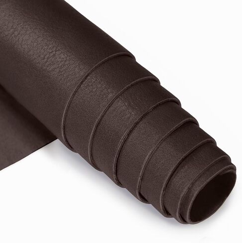 طقم تصحيحات إصلاح الجلود NPBAG مقاس 25 × 50 بوصة، 6 مقاسات 75 لونًا متاحًا، ملصق فينيل للتنجيد بشريط جلدي ذاتي اللصق للأرائك والأريكة والأثاث ومقاعد السيارات والحقائب والسترات (الحصان المجنون) in Kuwait