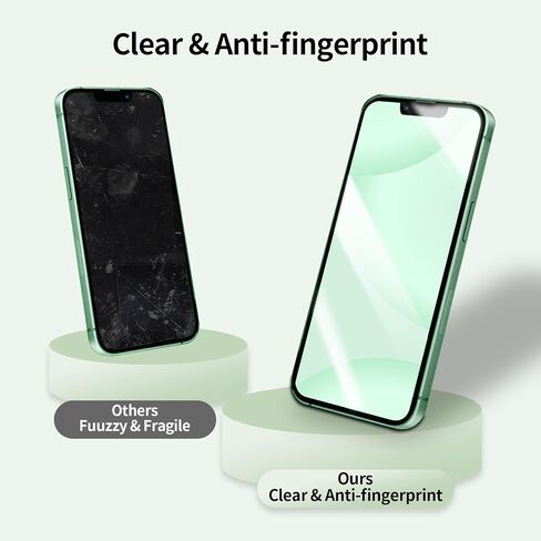 واقي شاشة Bleum Cade 3Pack لـ iPhone 16 Pro مع إطار التثبيت ، وضرب الصلابة 9H صلابة الزجاج in Saudi Arabia