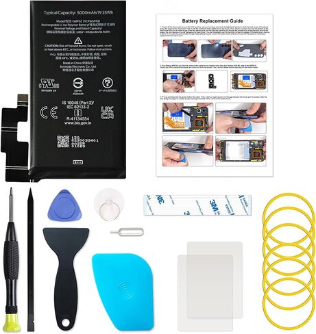 بطارية GMF5Z جديدة متوافقة مع Pixel 7 Pro ، مع مجموعة أدوات التعليمات و DIY in Kuwait