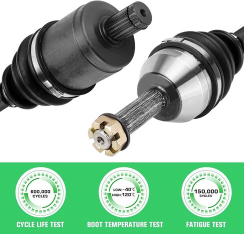 محور السيرة الذاتية Youxmoto الأمامي الأيسر/الأيمن مناسب لـ Polaris Ranger متوسطة الحجم 500 570 (طاقم EPS)/ EV/ETX 2015 2016 2017 2018 2019 2020 2021 2022، 4340 Chromoly Steel Drive نصف عمود، لـ 1333238 in Saudi Arabia