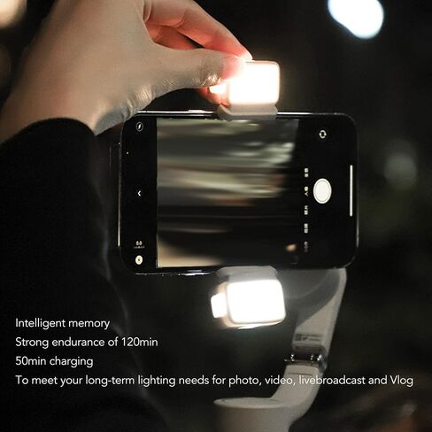LED Video Light ، L375 L375 Lighting Tricolor Dimmable مع مربع شحن 1500 مللي أمبير في الساعة ، كاميرا Mini Portable Type C تعبئة الضوء ، لـ OM5 ، 4 ، 4 SE ، للصورة ، الحركة ، الحياة الساكنة ، المدونة ، تبادل لاطلاق النار in Kuwait