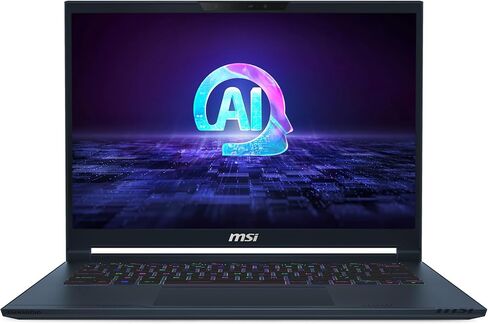 MSI Stealth 14 AI Studio 14 "165Hz FHD+ Gaming Laptop: Intel Core Ultra 9-185H ، NVIDIA GEFORCE RTX 4060 ، 32GB DDR5 ، 1TB NVME SSD ، Thunderbolt 4 ، Win 11 Pro: Star Blue A1VFG-091US in Saudi Arabia