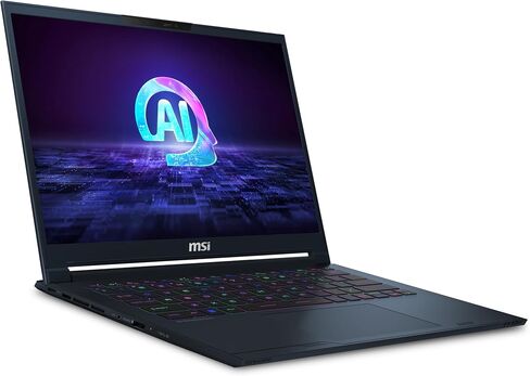 MSI Stealth 14 AI Studio 14 "165Hz FHD+ Gaming Laptop: Intel Core Ultra 9-185H ، NVIDIA GEFORCE RTX 4060 ، 32GB DDR5 ، 1TB NVME SSD ، Thunderbolt 4 ، Win 11 Pro: Star Blue A1VFG-091US in Saudi Arabia