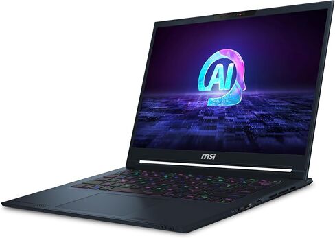MSI Stealth 14 AI Studio 14 "165Hz FHD+ Gaming Laptop: Intel Core Ultra 9-185H ، NVIDIA GEFORCE RTX 4060 ، 32GB DDR5 ، 1TB NVME SSD ، Thunderbolt 4 ، Win 11 Pro: Star Blue A1VFG-091US in Saudi Arabia
