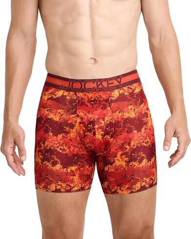 ملابس داخلية للرجال من Jockey، حقيبة ثبات رياضية من الألياف الدقيقة مقاس 15.24 سم in Kuwait