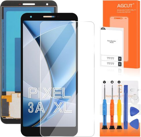 استبدال شاشة Google Pixel 3A XL لـ Google Pixel 3A XL LCD Display G020C و G020G و G020F إصلاح مجموعة أرقام اللمس in Saudi Arabia