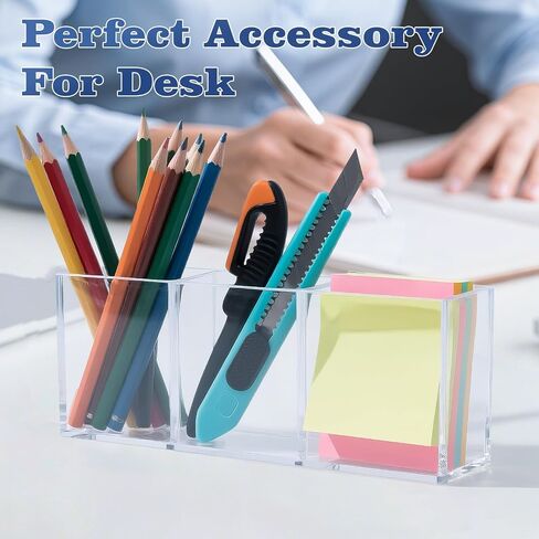 جهاز مراقبة الأكريليك 2 طبقة ، Rocfinity Clear Clear Laptop Stand for Desk مع حامل القلم ، و 20 "W لجميع لوحات المفاتيح ، و ROCRYLIC LAPTOP RISER مع التخزين ، ومراقبة حامل مع حامل الهاتف ، والمنظم المكتبي للمكتب المنزلي ، و PCS-2 Pack in Saudi Arabia