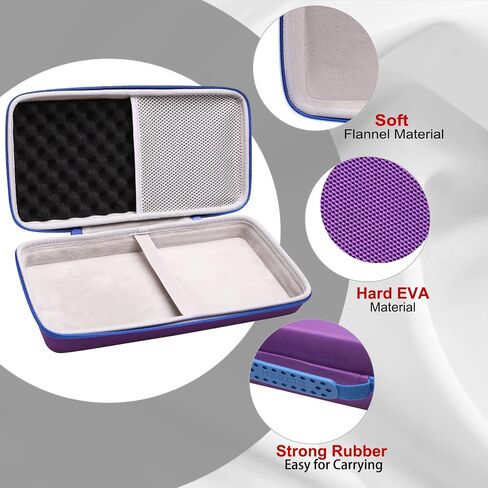 LTGEM CASE متوافقة مع Logitech Pop Icon Combo/Pop Keys Mechanical Keyys and Mouse ، Purple (Case فقط) in Kuwait