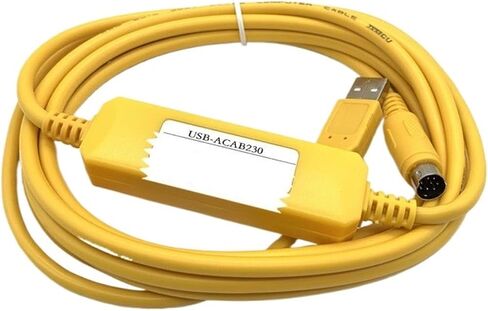 1PCS USBACAB230 PLC برمجة كابل USB إلى محول RS232 لمحول USB-DVP es Ex EH EC SV SS Series Cable in Saudi Arabia