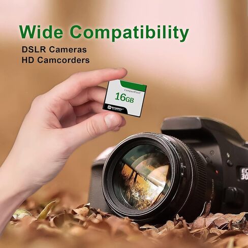 Synergy Digital 16GB Compact Flash Memory Cards, Compatible with Vivitar ViviCam 2775 Digital Camera - 50MB/s - Pack of 3 in Saudi Arabia