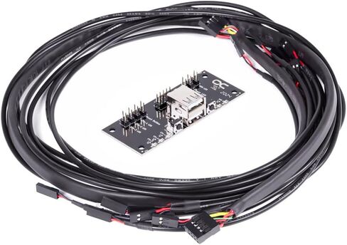 Alphacool Front I/O-Panel with USB 2.0 and Cable Kit for Server Cases in Saudi Arabia