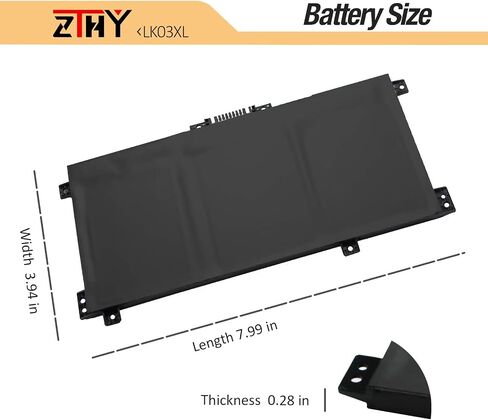LK03XL L09281-855 استبدال البطارية لـ HP Envy X360 15-BP 15-BQ 15-CN 17-AA AE0XXX in Saudi Arabia