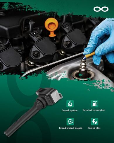 حزمة لفائف SCITOO مكونة من 2 ملف إشعال لفورد/لينكولن/لميركوري OE FD487 DG530 C924 in Saudi Arabia
