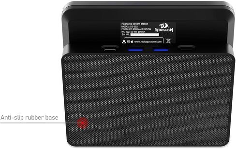 Redragon SS552 Dream Controller Deck - لوحة الماكرو All -In -One مع تخصيص Tection Touch Strip ، ومفاتيح LCD و Dals ، ومحطة دفق لمبدعي المحتوى ، والتدفق ، والألعاب - PC & Mac Compatible in Kuwait