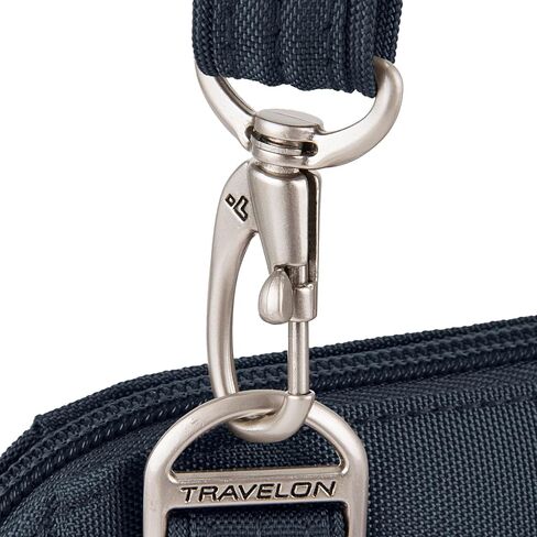 Travelon Women's Classic Convertible Crossbody & Waist Pack, Black, 8 x 7 x 2 in Kuwait